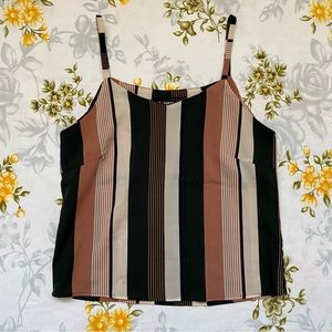 Shein Size S Neutral V-Neck Tank